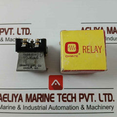 Ohmite Dosx-7T Relay Switch Industrial Control Dpdt 115 Vac