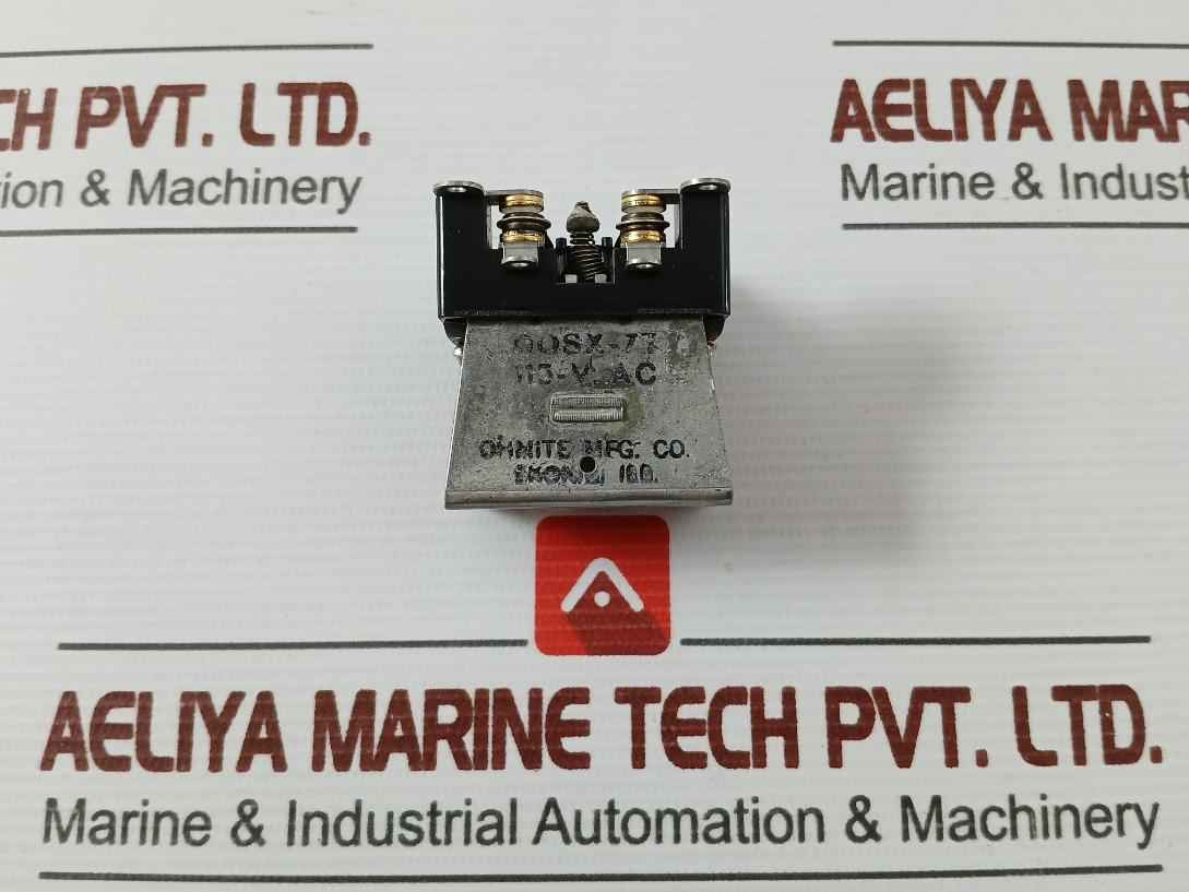 Ohmite Dosx-7T Relay Switch Industrial Control Dpdt 115 Vac