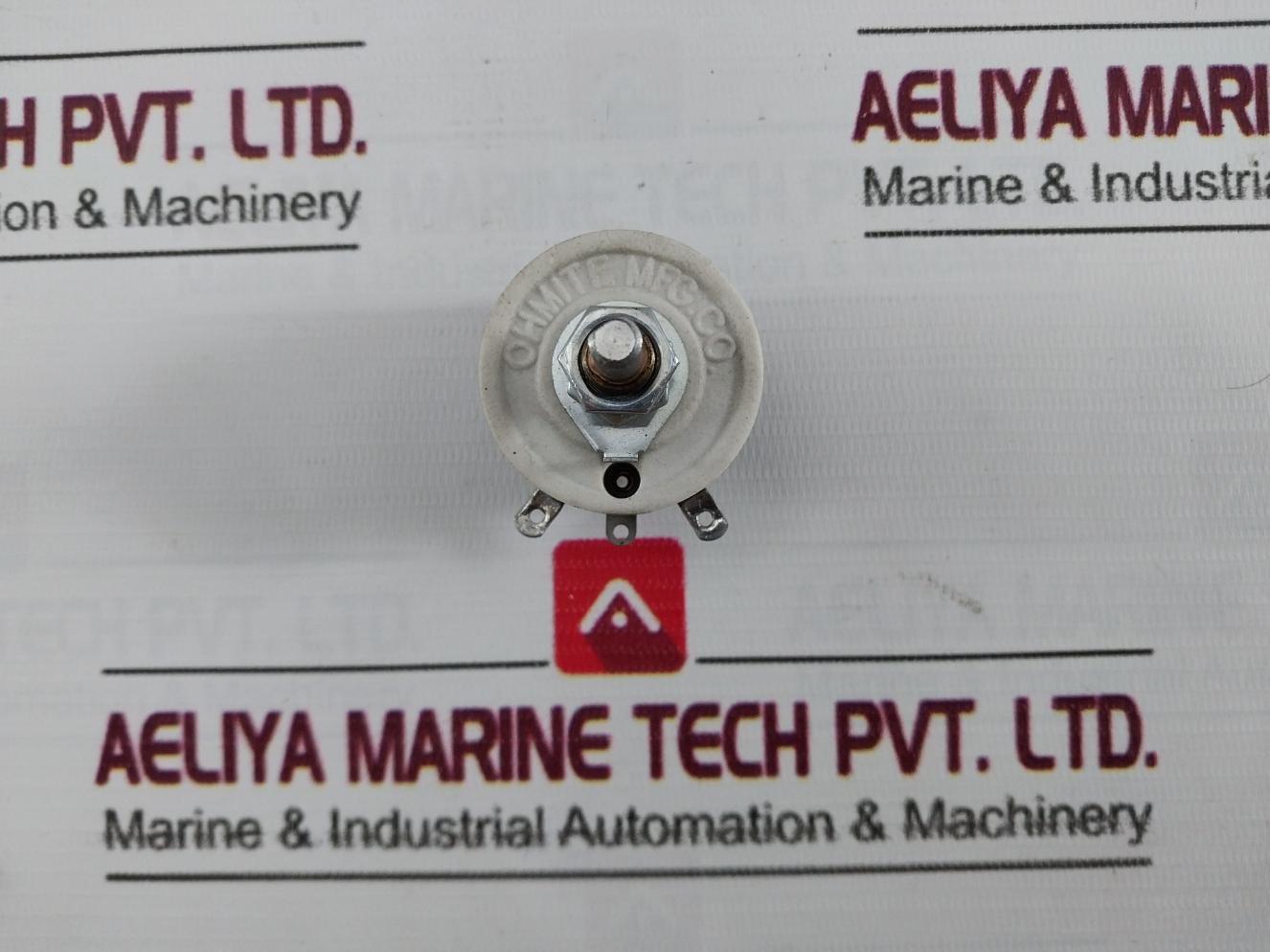 Ohmite Rhs1K0 Panel Mount Potentiometer Amp.Max 1000 Ω