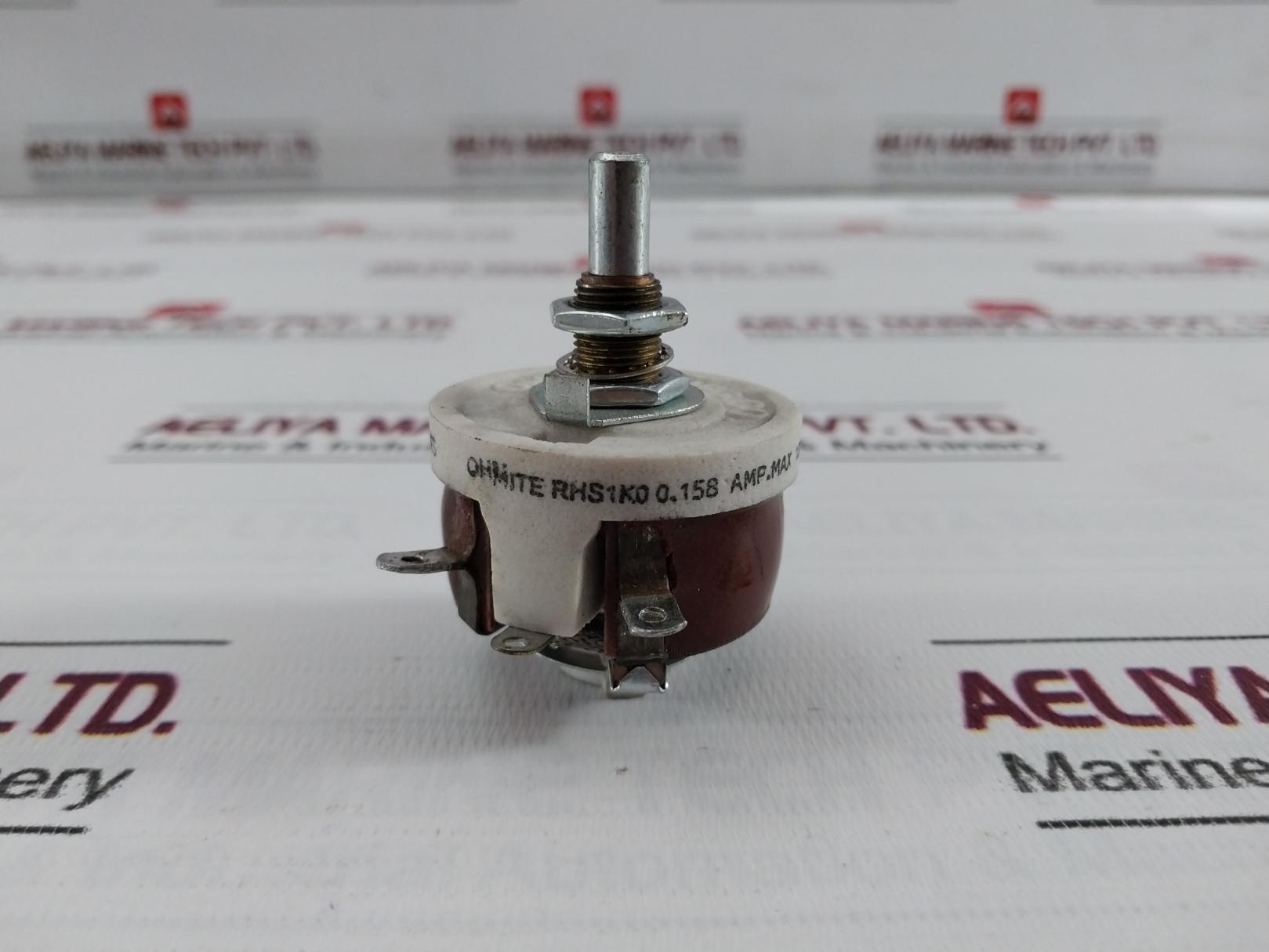 Ohmite Rhs1K0 Panel Mount Potentiometer Amp.Max 1000 Ω