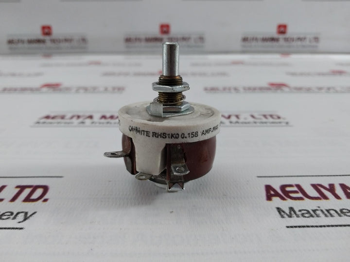 Ohmite Rhs1K0 Panel Mount Potentiometer Amp.Max 1000 Ω