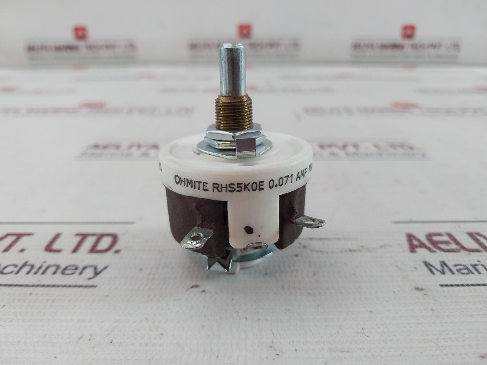 Ohmite Rhs5K0E Potentiometer Rheostat Res 25 Watt