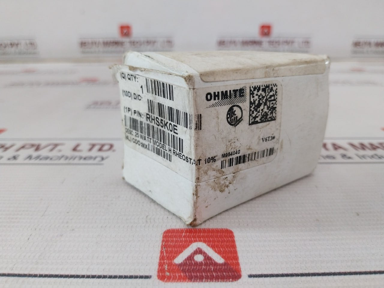Ohmite Rhs5K0E Rheostat 25 Watt 5000? 0.071 Amp
