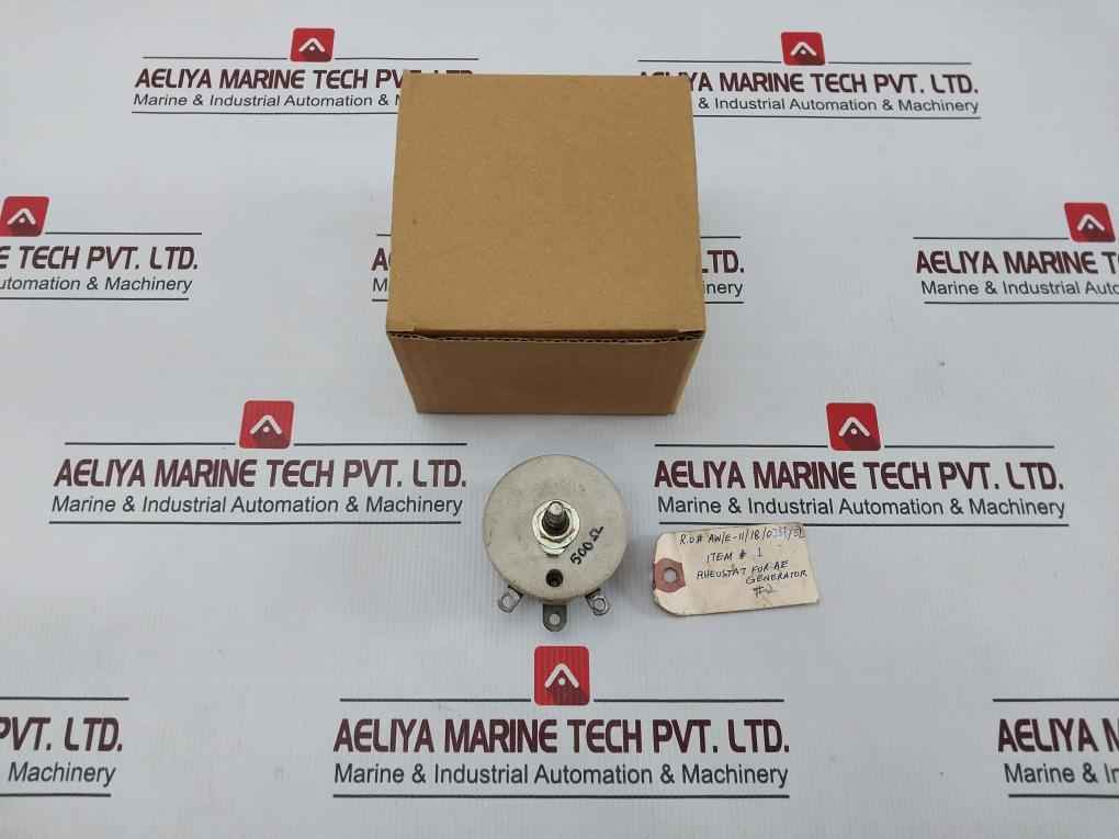 Ohmite Rjs500 Rheostat For Ae Generator 0.316A 500 Ohm