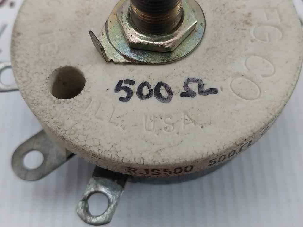 Ohmite Rjs500 Rheostat For Ae Generator 0.316A 500 Ohm