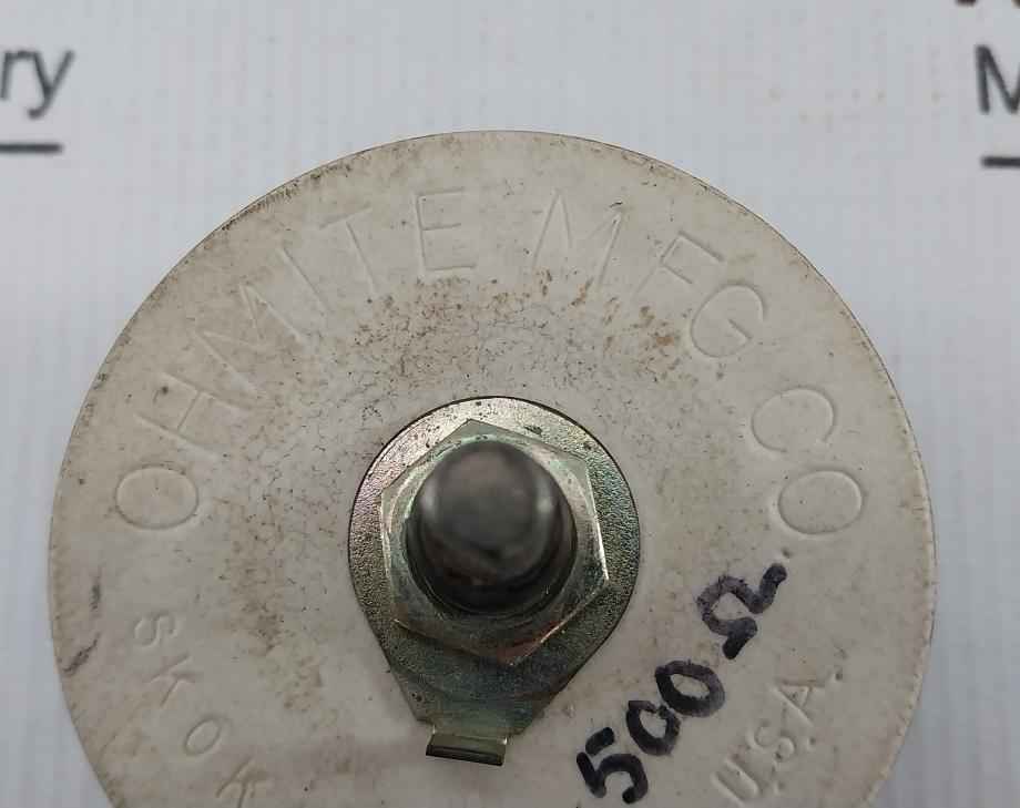 Ohmite Rjs500 Rheostat For Ae Generator 0.316A 500 Ohm