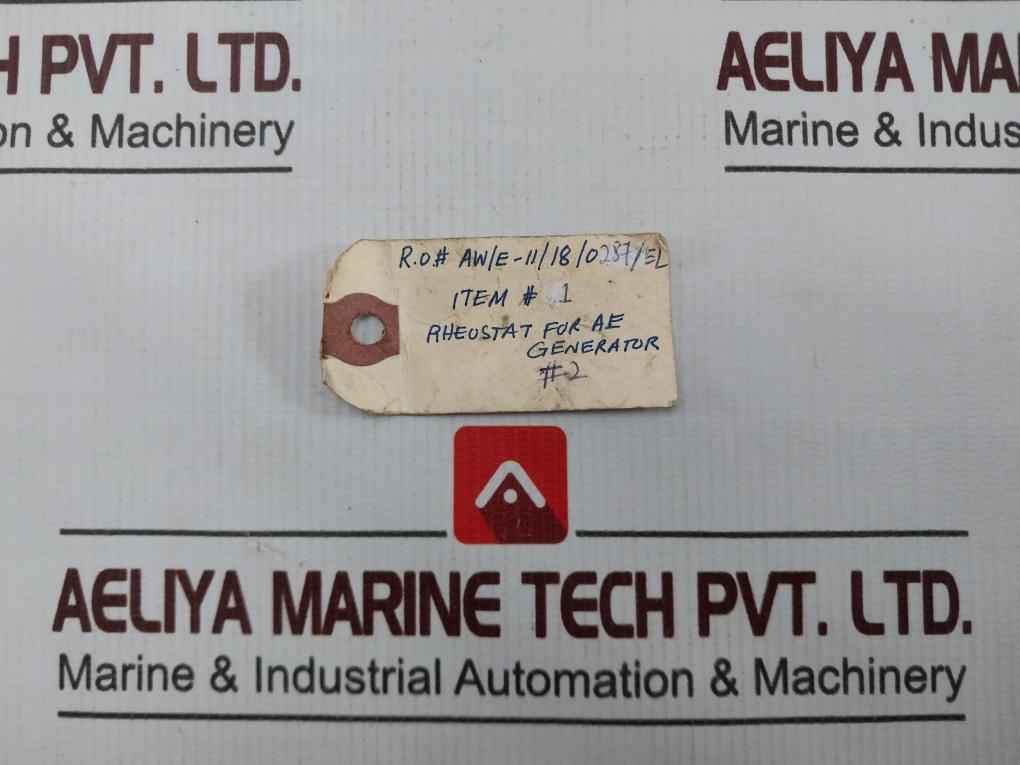 Ohmite Rjs500 Rheostat For Ae Generator 0.316A 500 Ohm