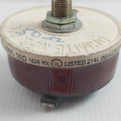Ohmite Rjs50re Rheostat 1 Amp Max 50Ω