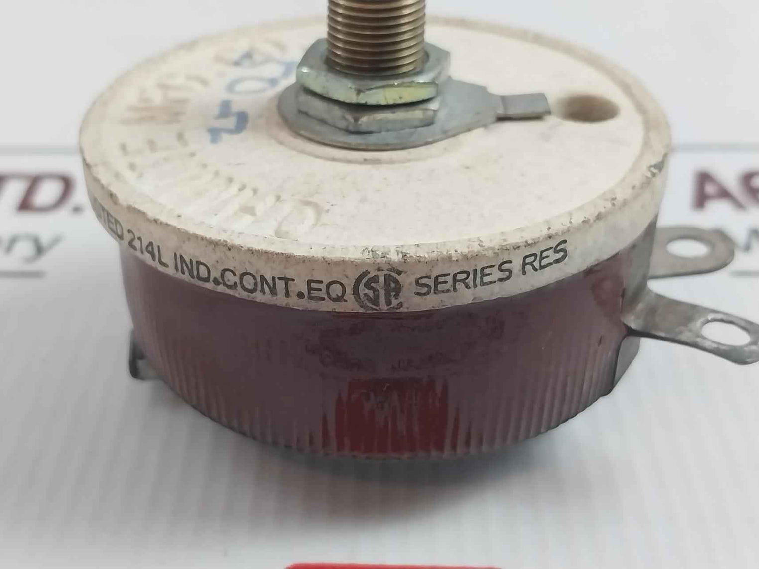Ohmite Rjs50re Rheostat 1 Amp Max 50Ω