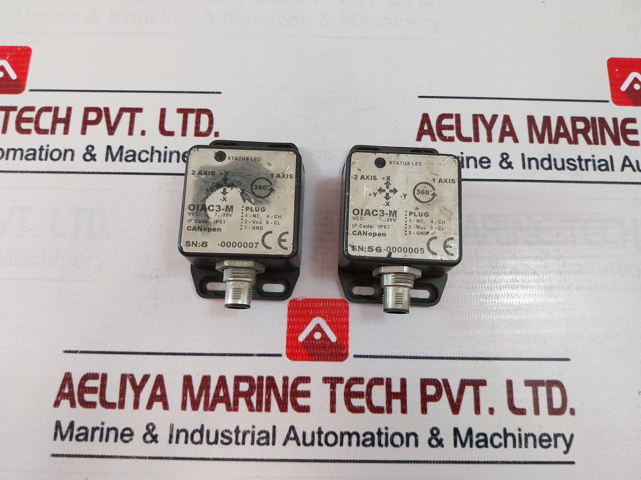 Oiac3-m Inclinometer Ip67