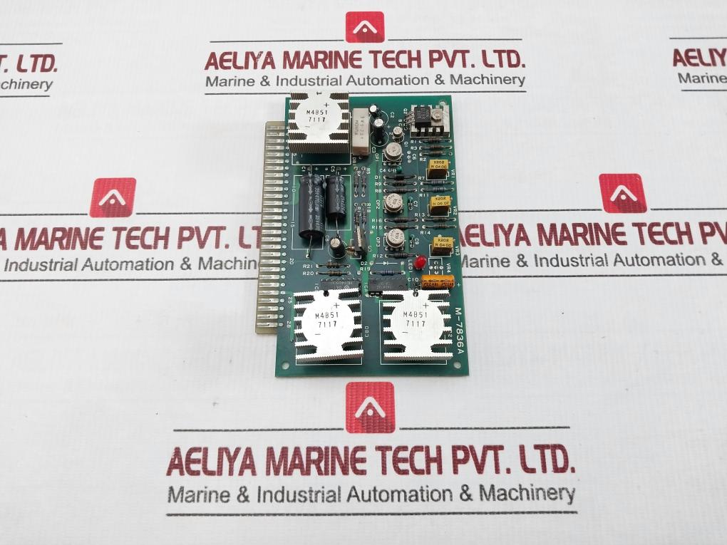 Oil-gear Amplifier Pcb Module M-7836A Musasino
