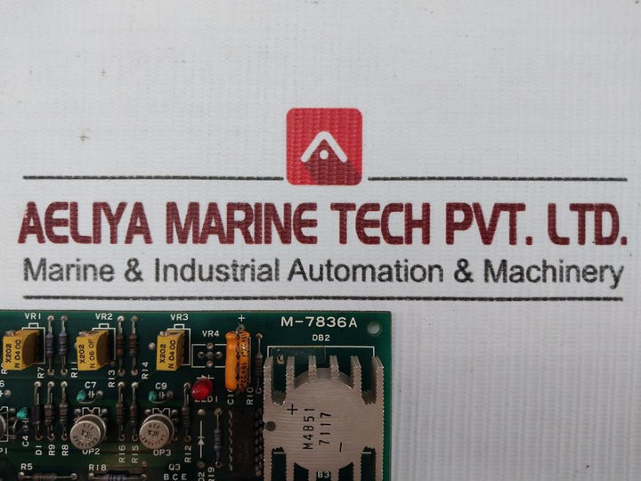 Oil-gear Amplifier Pcb Module M-7836A Musasino