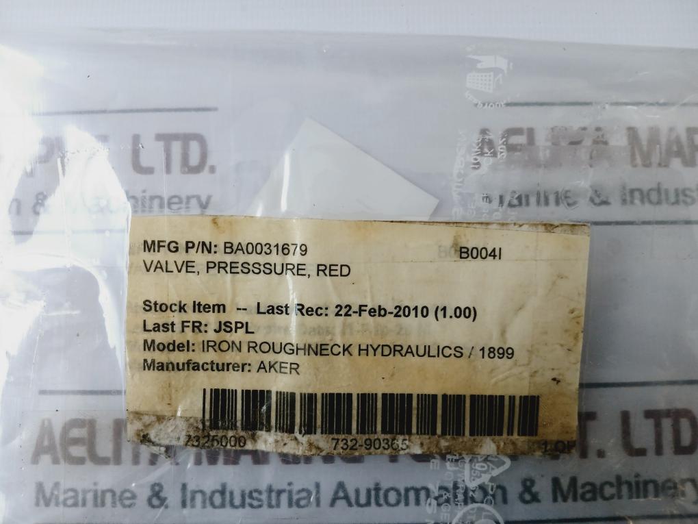 Oil Control 05901903021000b Pressure Reducing And Relieving Check Valve