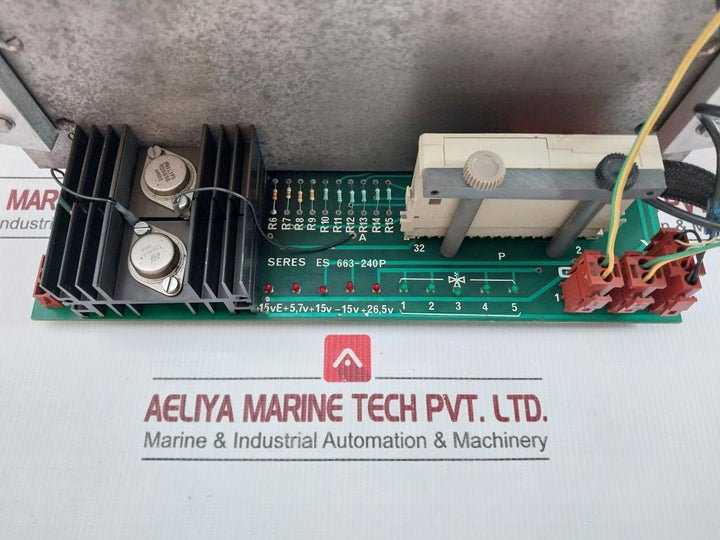 Oil Discharge Monitoring Unit Es 663-240P Seres