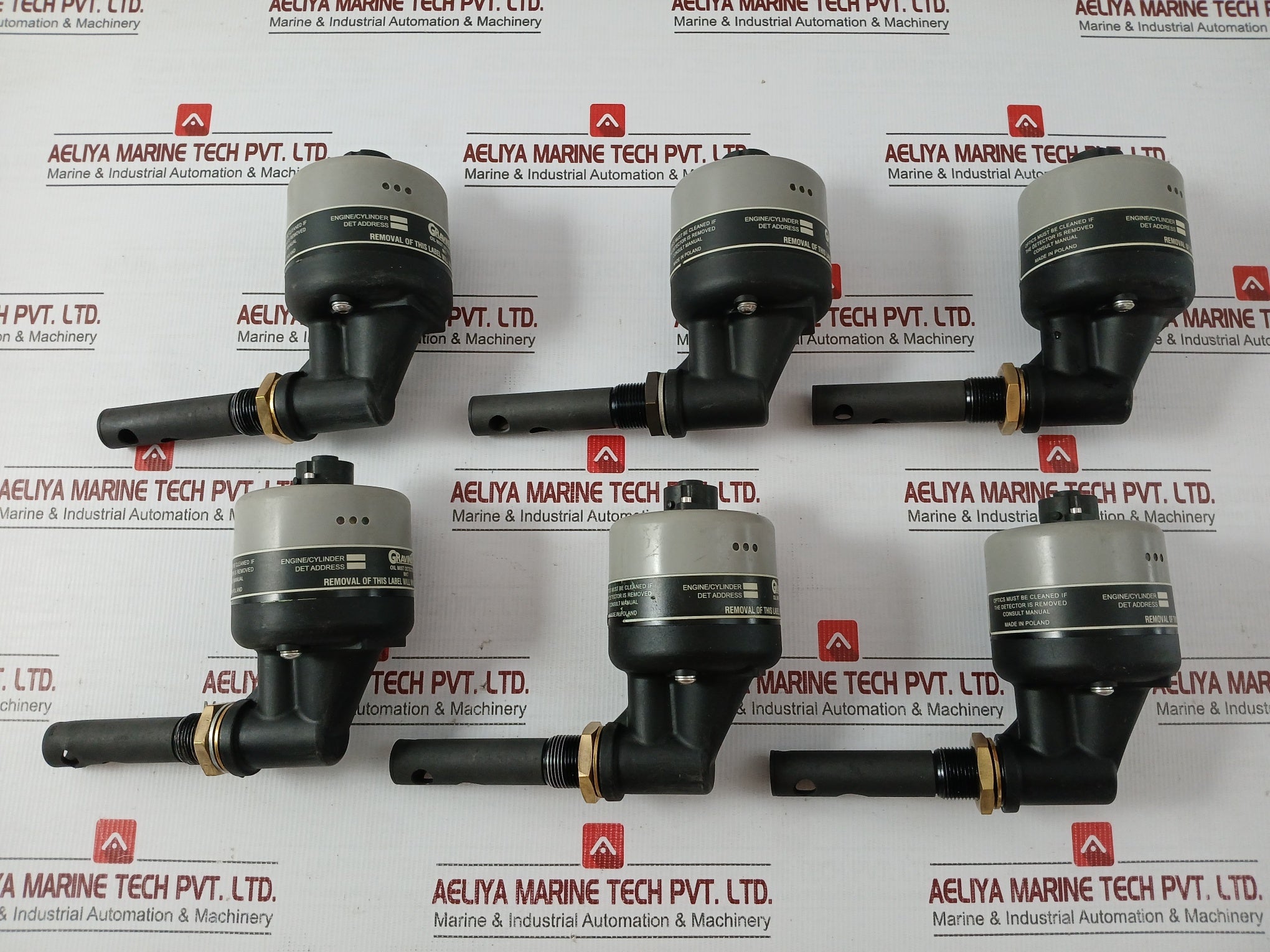 Oil Mist Detector Head Control Unit Set Mk7 Graviner 1-53836-k270 24V
