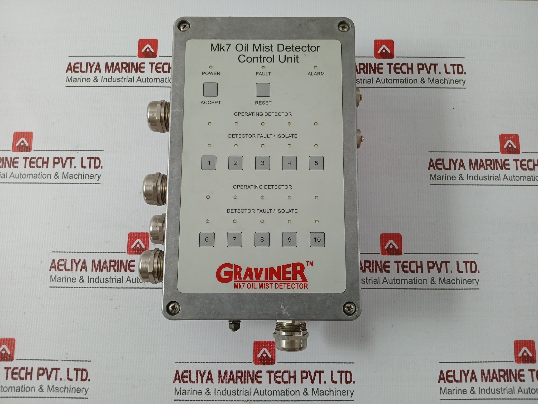 Oil Mist Detector Head Control Unit Set Mk7 Graviner 1-53836-k270 24V