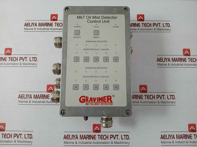 Oil Mist Detector Head Control Unit Set Mk7 Graviner 1-53836-k270 24V