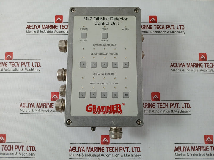 Oil Mist Detector Head Control Unit Set Mk7 Graviner 1-53836-k270 24V