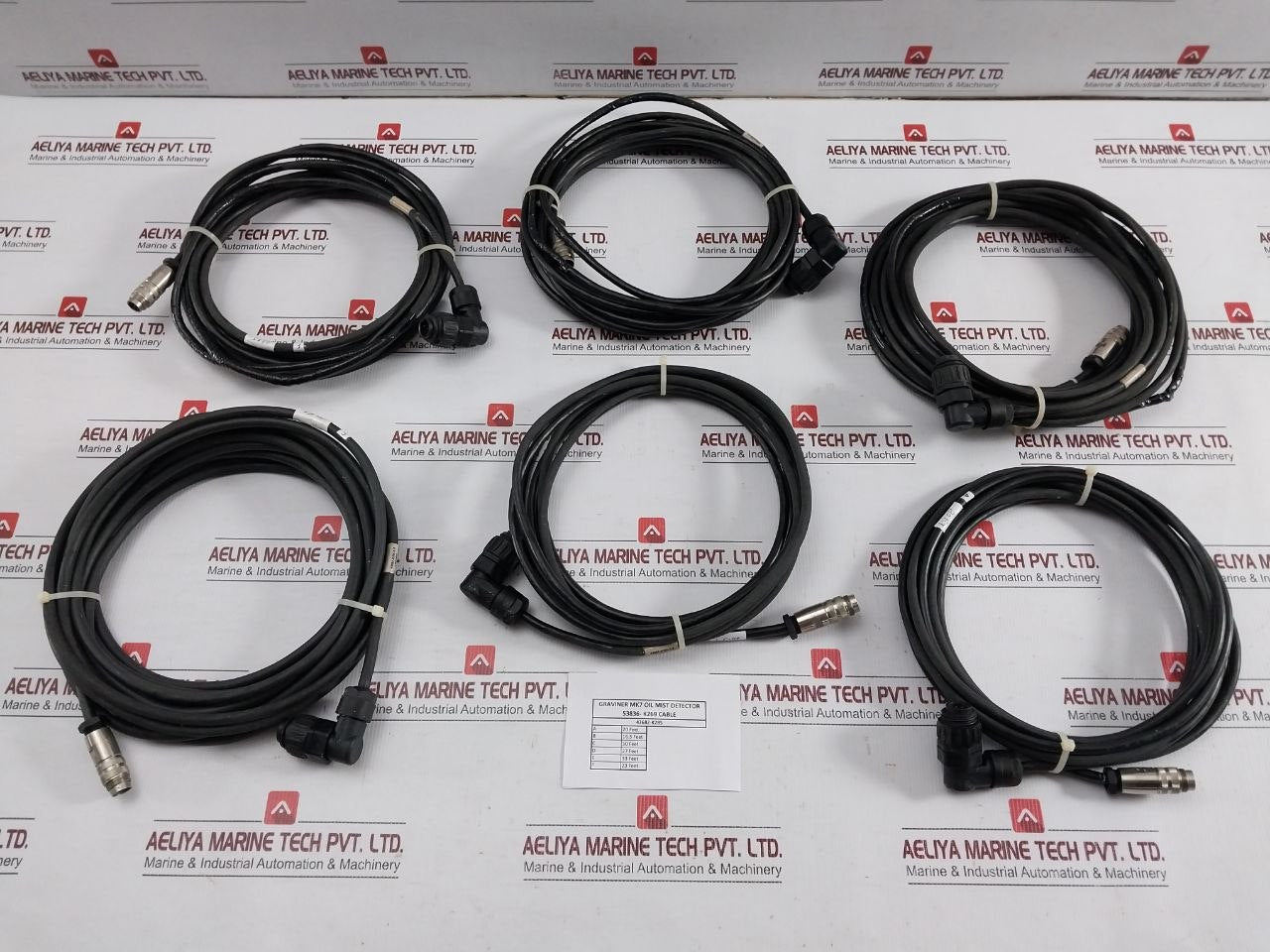 Oil Mist Detector Head Control Unit Set Mk7 Graviner 1-53836-k270 24V