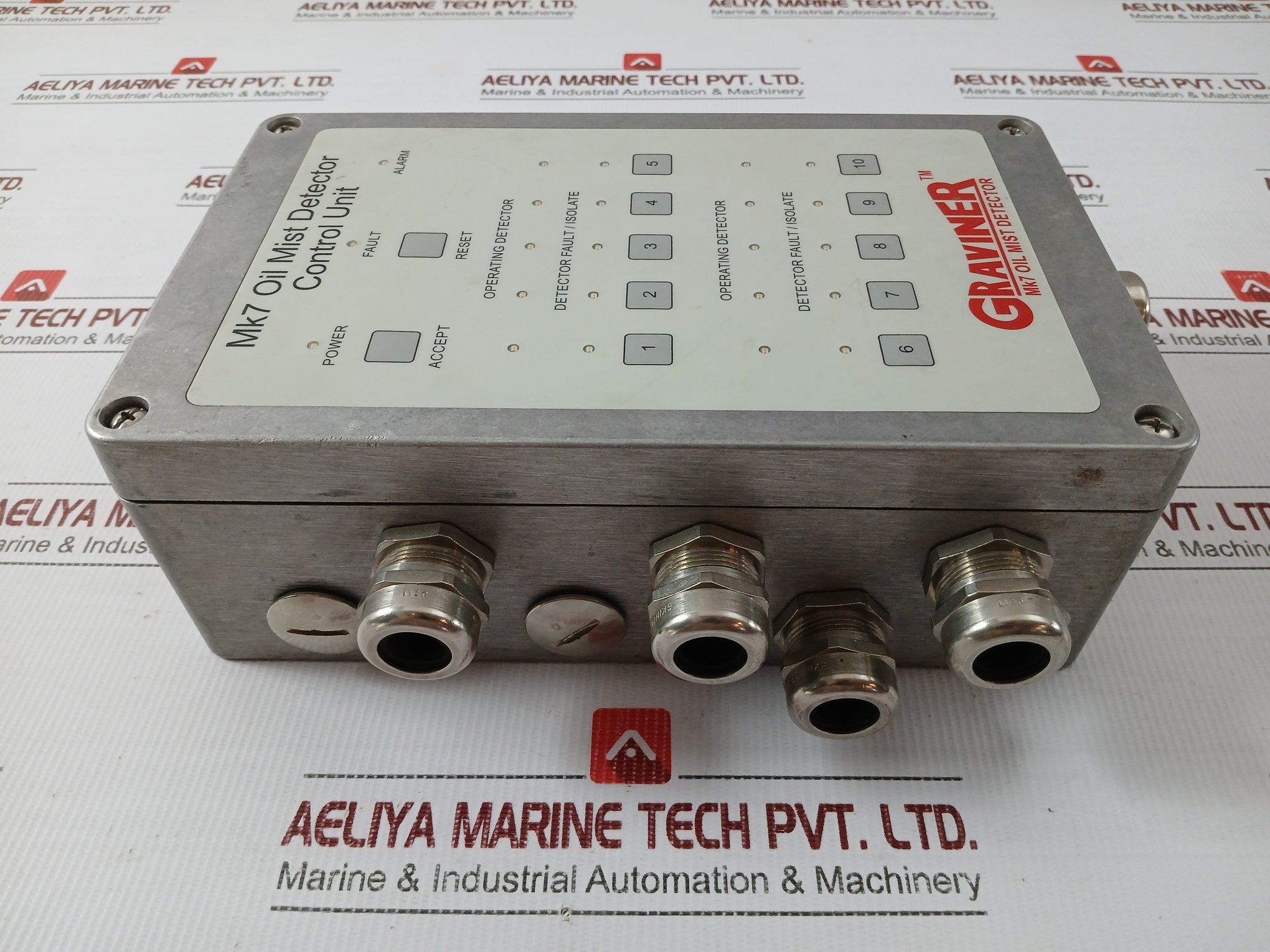 Oil Mist Detector Head Control Unit Set Mk7 Graviner 1-53836-k270 24V