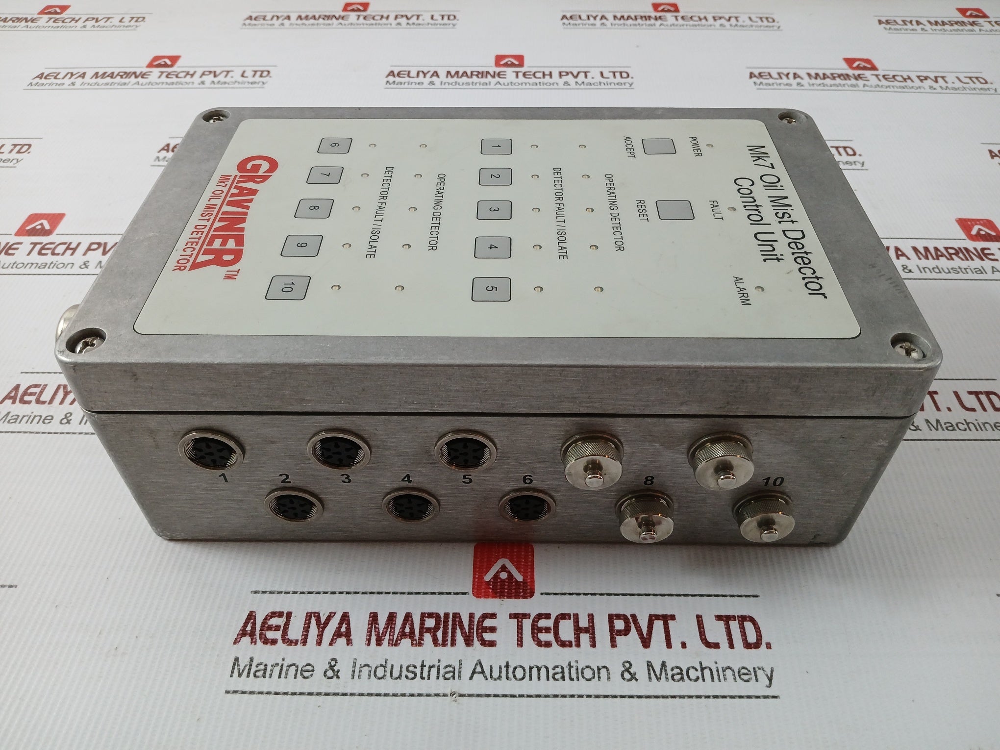 Oil Mist Detector Head Control Unit Set Mk7 Graviner 1-53836-k270 24V