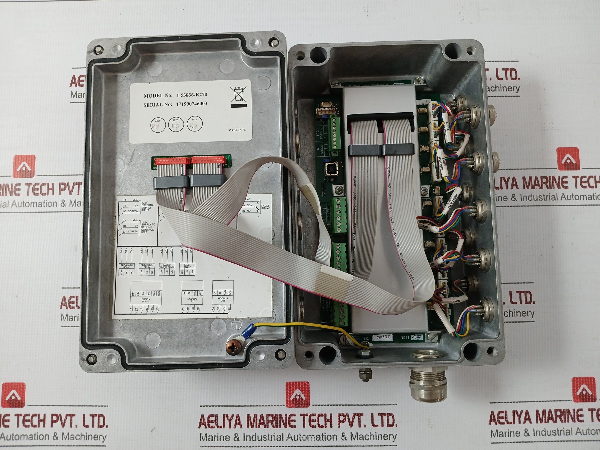 Oil Mist Detector Head Control Unit Set Mk7 Graviner 1-53836-k270 24V