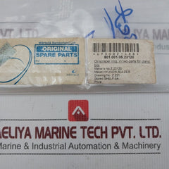 Oil Scraper Ring In Two-parts For Gland Box Set Hyundai-sulzer Sku 199797