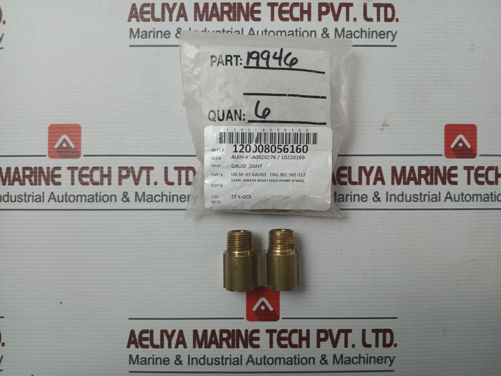 Oil Sight Gauge For Main Feed Pump (Fwd) 19946