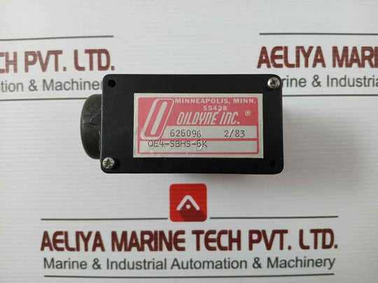 Oildyne Oe4-sbhs-6K Hydraulic Pressure Sensor