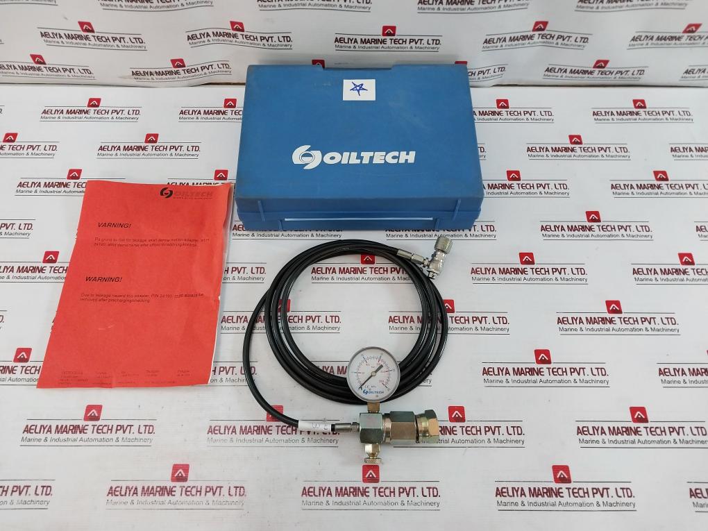 Oiltech Cgh-3000 Gas Charging Assembly 0-250 Bar 0-25 Mpa (Product Incomplete)