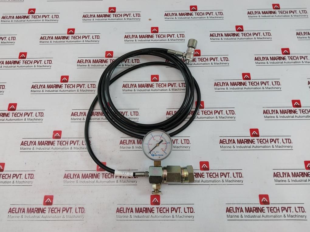 Oiltech Cgh-3000 Gas Charging Assembly 0-250 Bar 0-25 Mpa (Product Incomplete)