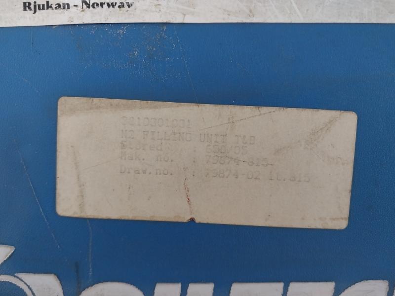 Oiltech Cgh-3000 Hydraulic Accumulator Charging / Test Set 0-25 Mpa 79874-815