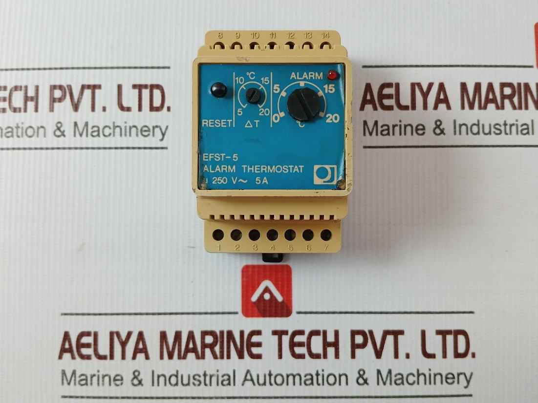 Oj Electronics Efst-5-1229 Alarm Thermostat 54097 Efst-5