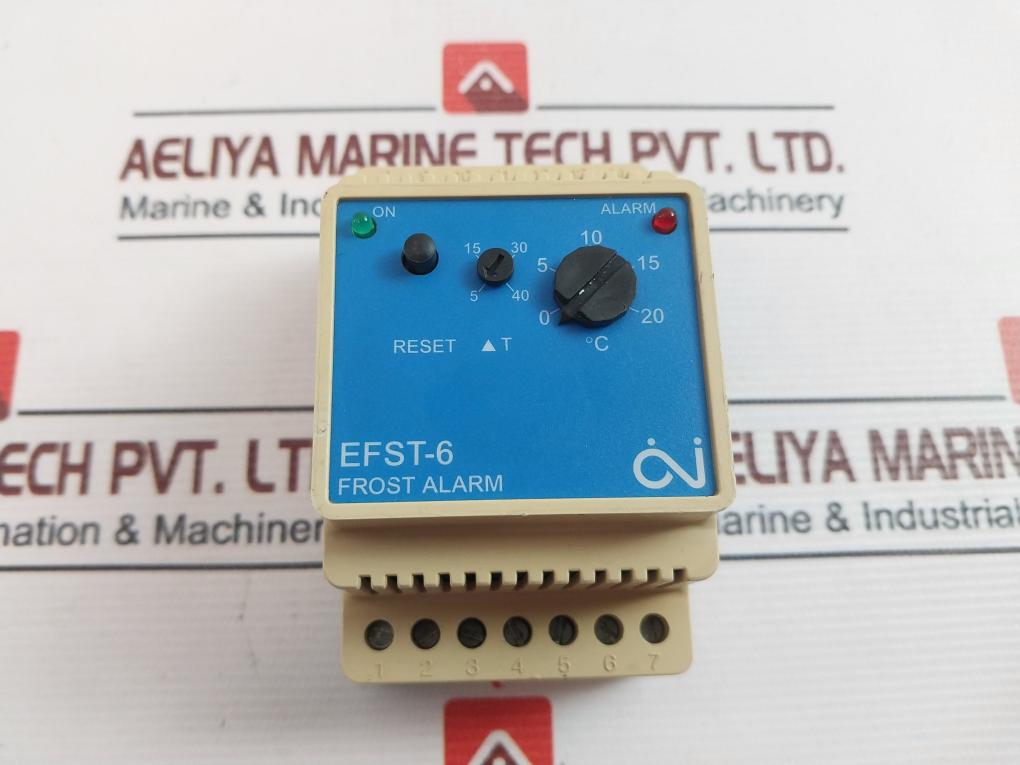 Oj Electronics Efst-6 Frost Alarm Relay 230Vac
