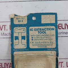 Ok Industries Ex-2 Ic Extraction Tool For Chip 24 To 40 Pin Dip Ic