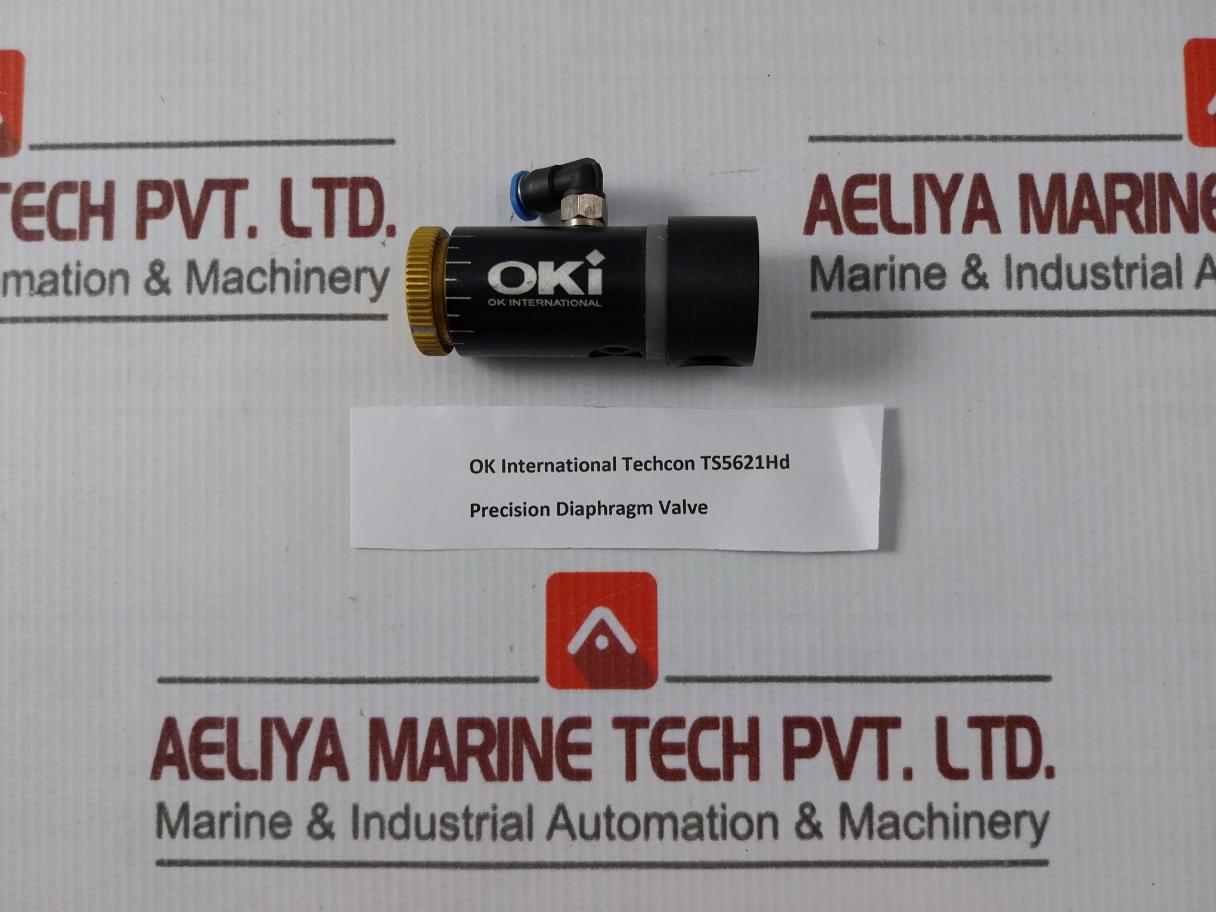 Ok International Ts5621Hd Precision Diaphragm Valve