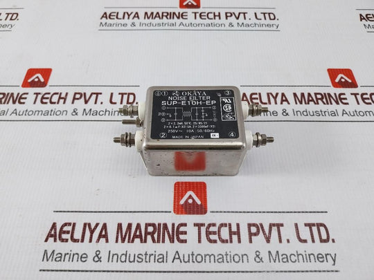 Okaya Sup-e10H-ep Noise Filter 250V/10A/50-60Hz
