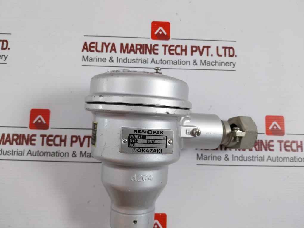 Okazaki  L-247 Mm D-6.5 Mm Part No. OJpt100 Omega Temperature Sensor