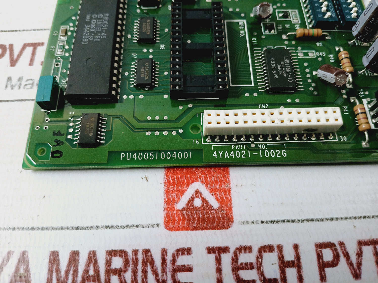 Oki 4ya4021-1002g Data Serial Interface Circuit Board Dml D01 94v-0