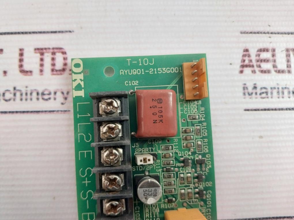 Oki Ayu901-2153G001 Printed Circuit Board