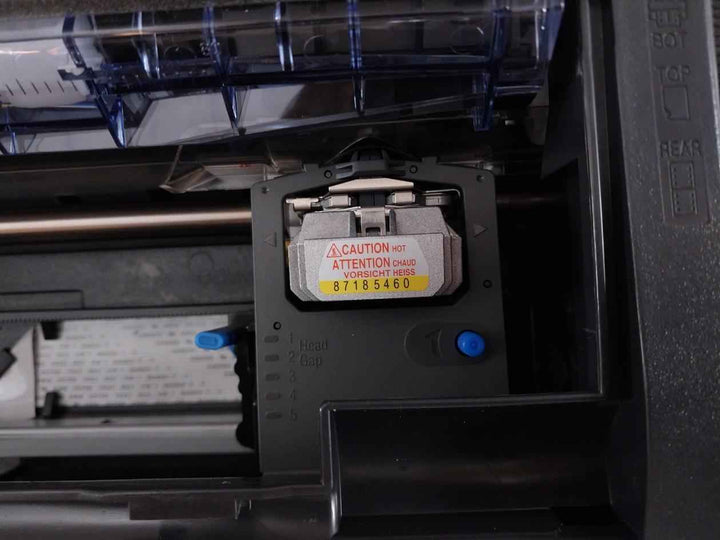 Oki D22900A Microline 420 9 Pin Printer P0928Fr Rev: A01 Ac100-127V 50/60Hz 1.0A