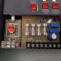 Oki Denki Bohsai Ff-3061 Fire Alarm Control Panel 270-2202A 24V 100Ah