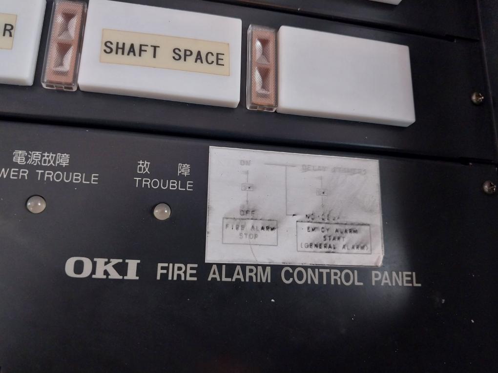 Oki Denki Bohsai Ff-3061 Fire Alarm Control Panel 270-2202a 24v 100ah