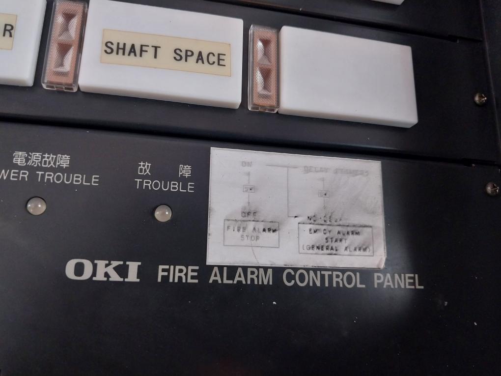 Oki Denki Bohsai Ff-3061 Fire Alarm Control Panel 270-2202A 24V 100Ah