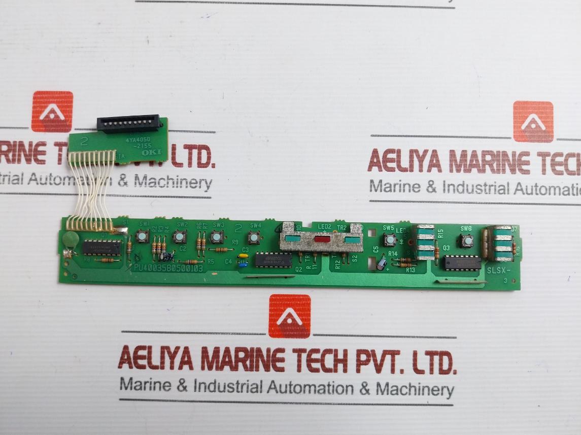 Oki Display Control Board 4Ya4050-2155 Rev-3