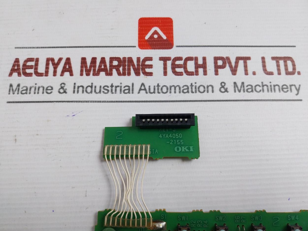 Oki Display Control Board 4Ya4050-2155 Rev-3