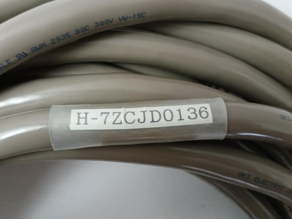 Oki Electric Awm 2935 Input Output Cable 80C 300V 10M Vw-1 Sc