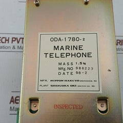 Oki Marine Built-in Pushbutton Telephone Oda-1780-2