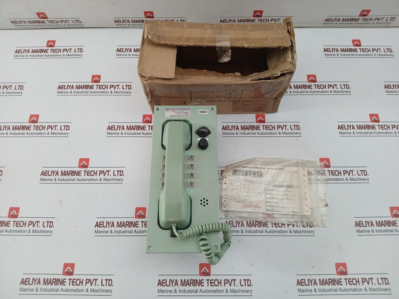 Oki Marine Built-in Pushbutton Telephone Oda-1780-2