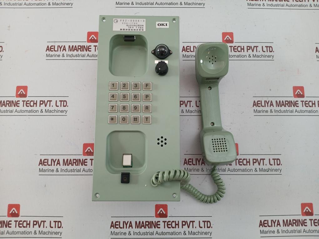 Oki Marine Built-in Pushbutton Telephone Oda-1780-2